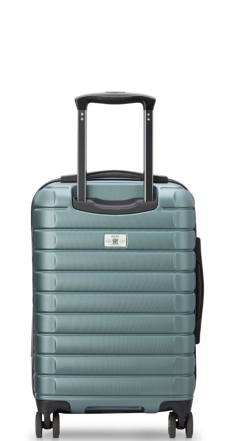 Delsey Shadow 5.0 Hardside Carry-On Spinner Suitcase - 55cm - Green
