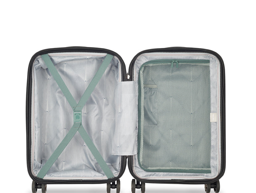 Delsey Shadow 5.0 Hardside Medium Spinner Suitcase - 66cm - Green