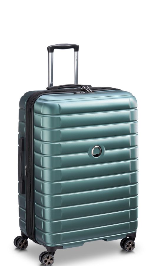 Delsey Shadow 5.0 Hardside Large Spinner Suitcase - 75cm - Green