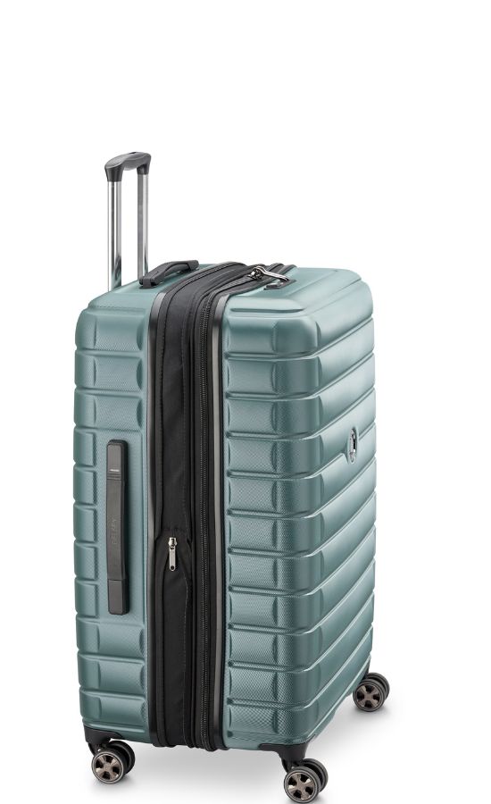 Delsey Shadow 5.0 Hardside Large Spinner Suitcase - 75cm - Green
