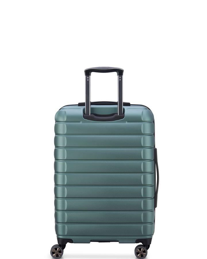 Delsey Shadow 5.0 Hardside Medium Spinner Suitcase - 66cm - Green Back Image 3