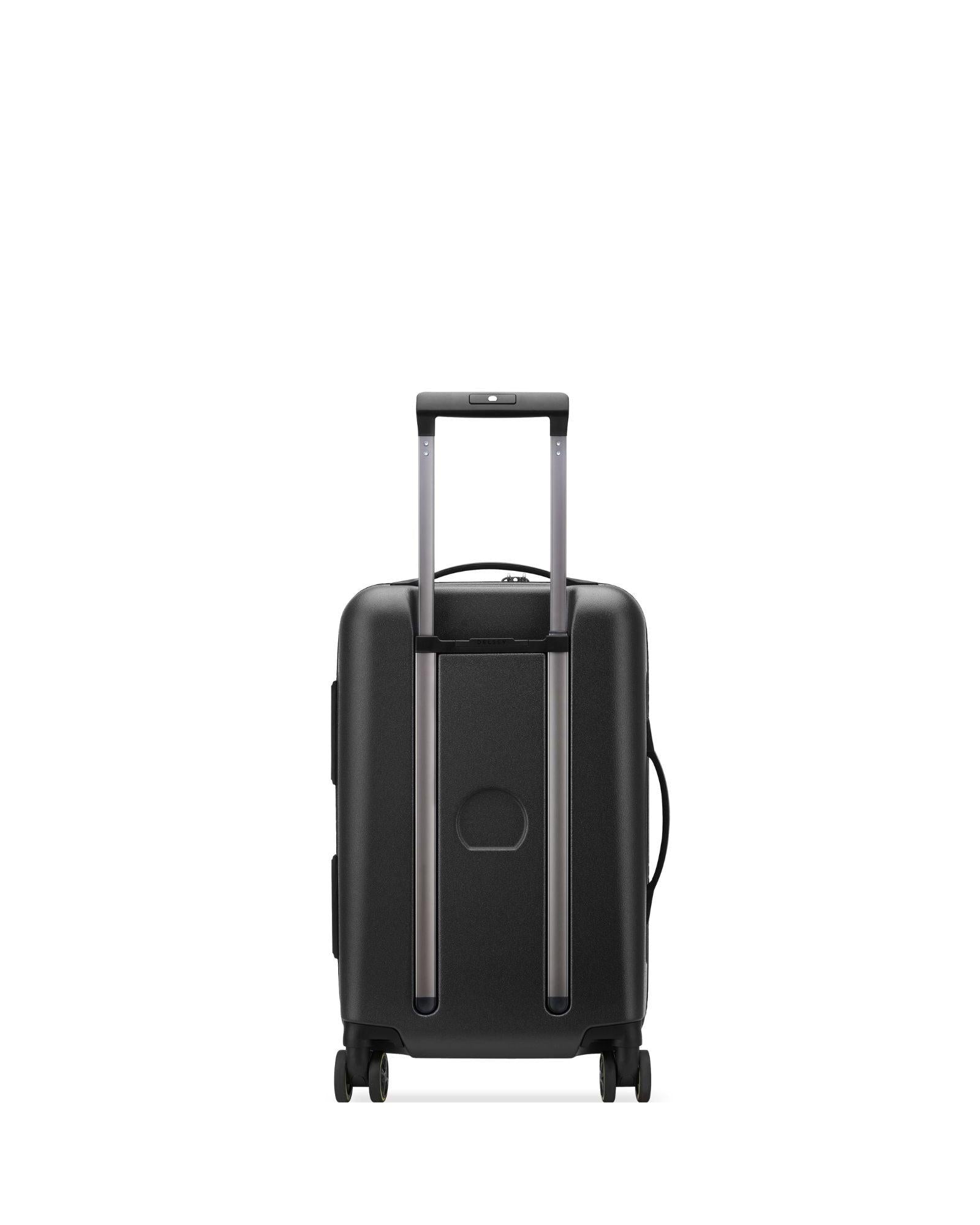 Delsey Turenne 2.0 Hardside Carry-On Spinner Suitcase - 55cm - Black Back Image 4