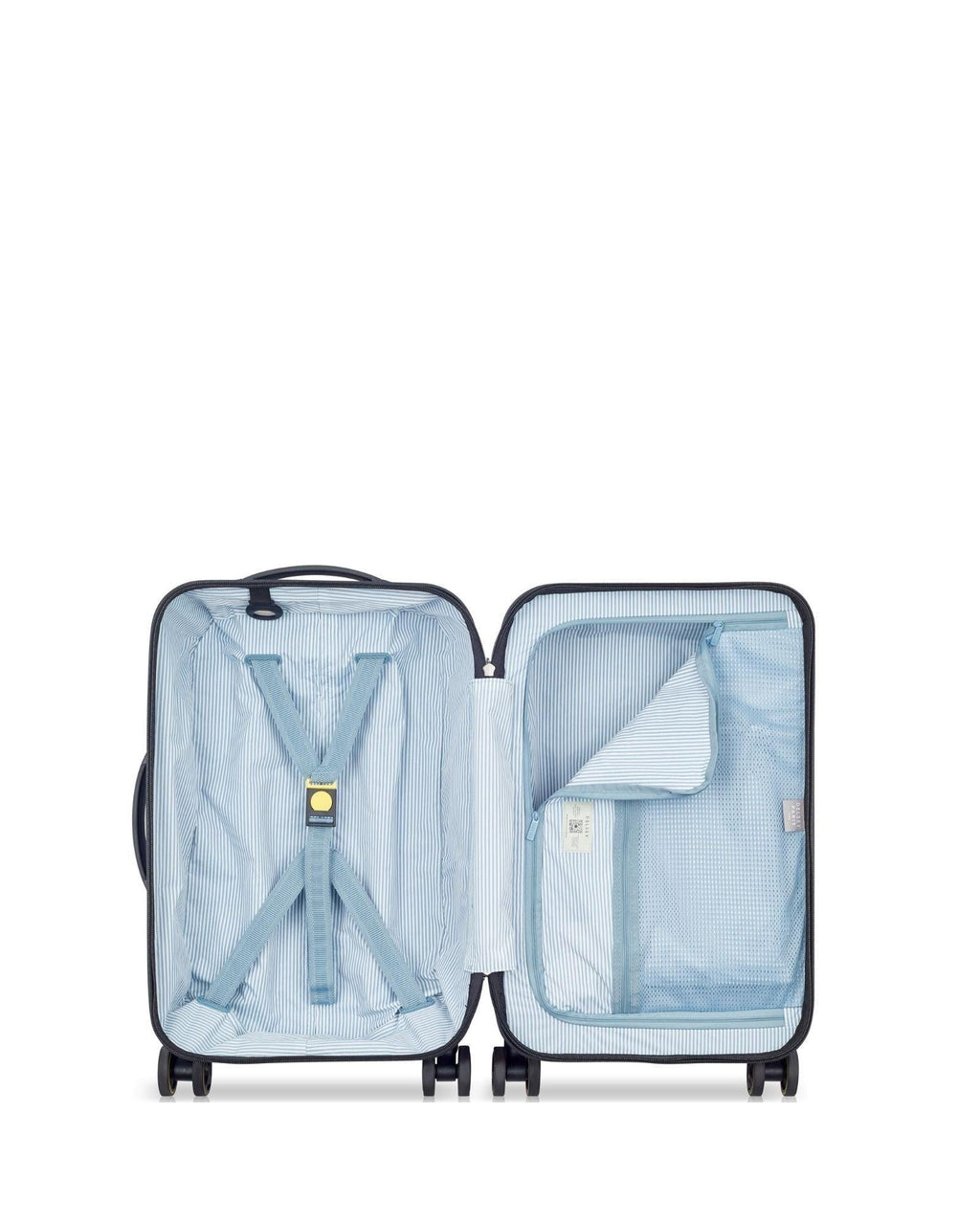 Delsey Turenne 2.0 Hardside Carry-On Spinner Suitcase - 55cm - Black Interior Image 5