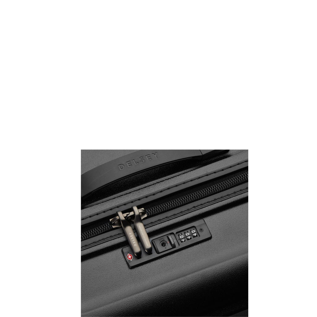 Delsey Turenne 2.0 Hardside Large Trunk Spinner Suitcase - 80cm - Black