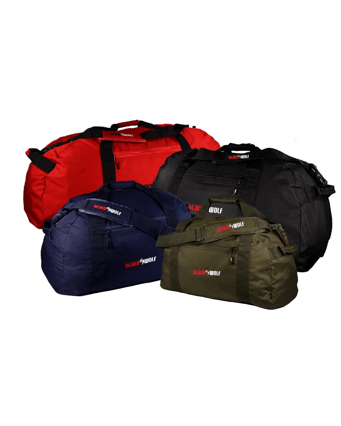 BlackWolf DufflePack Duffle Bag - 50L - Jet Black