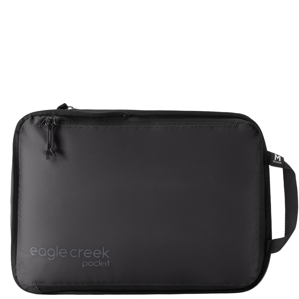 Eagle Creek Pack-It Isolate Compression Cube Set - 2-Piece (S/M) - Black Front Image 2