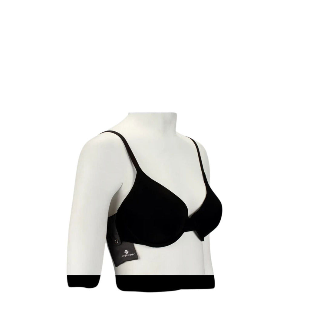 Eagle Creek Silk Undercover Bra Stash - Black Image 5