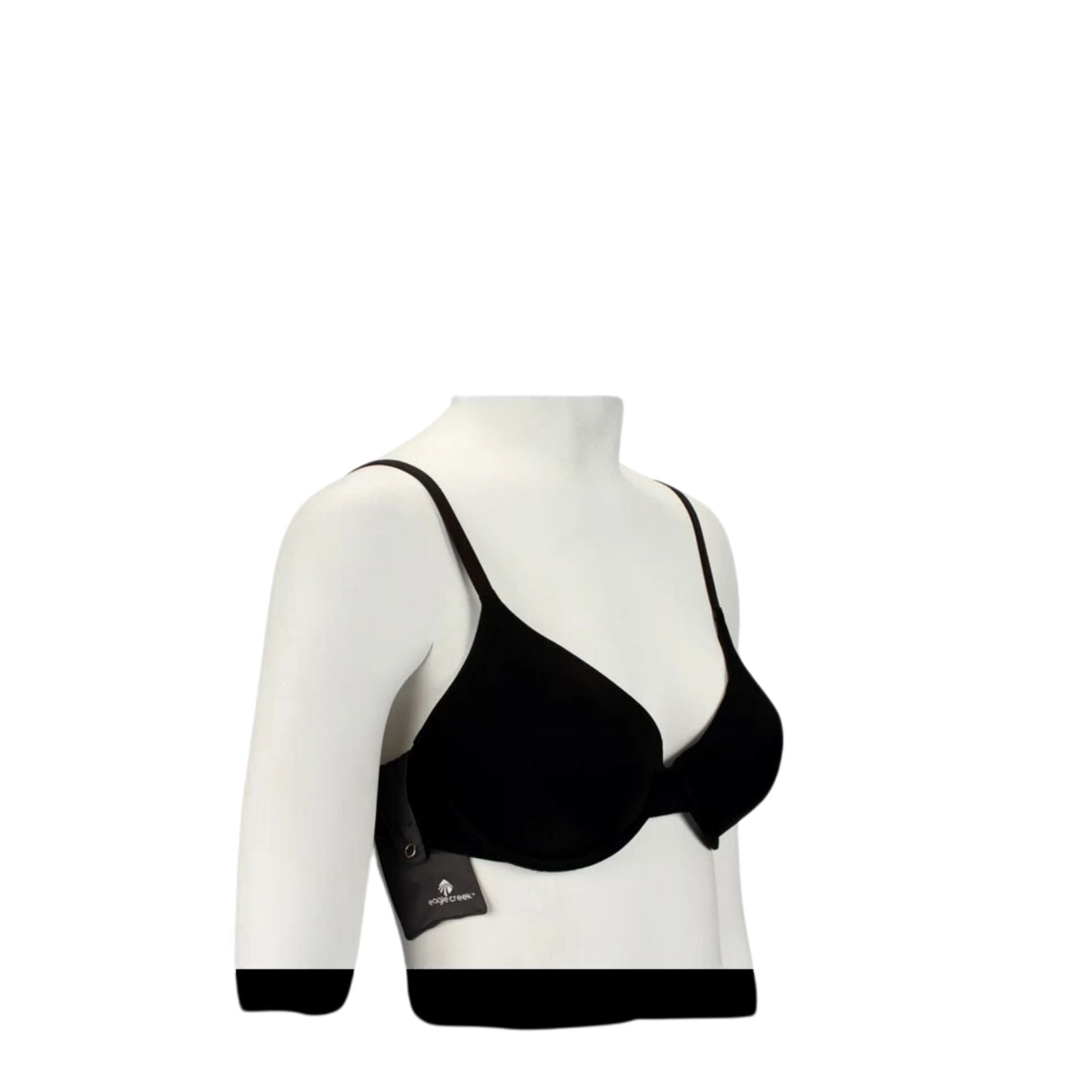 Eagle Creek Silk Undercover Bra Stash - Black Image 5