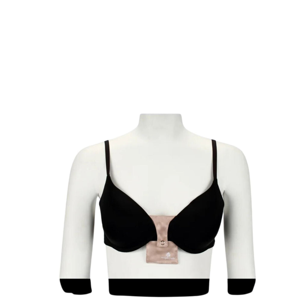 Eagle Creek Silk Undercover Bra Stash - Rose Front Image 4