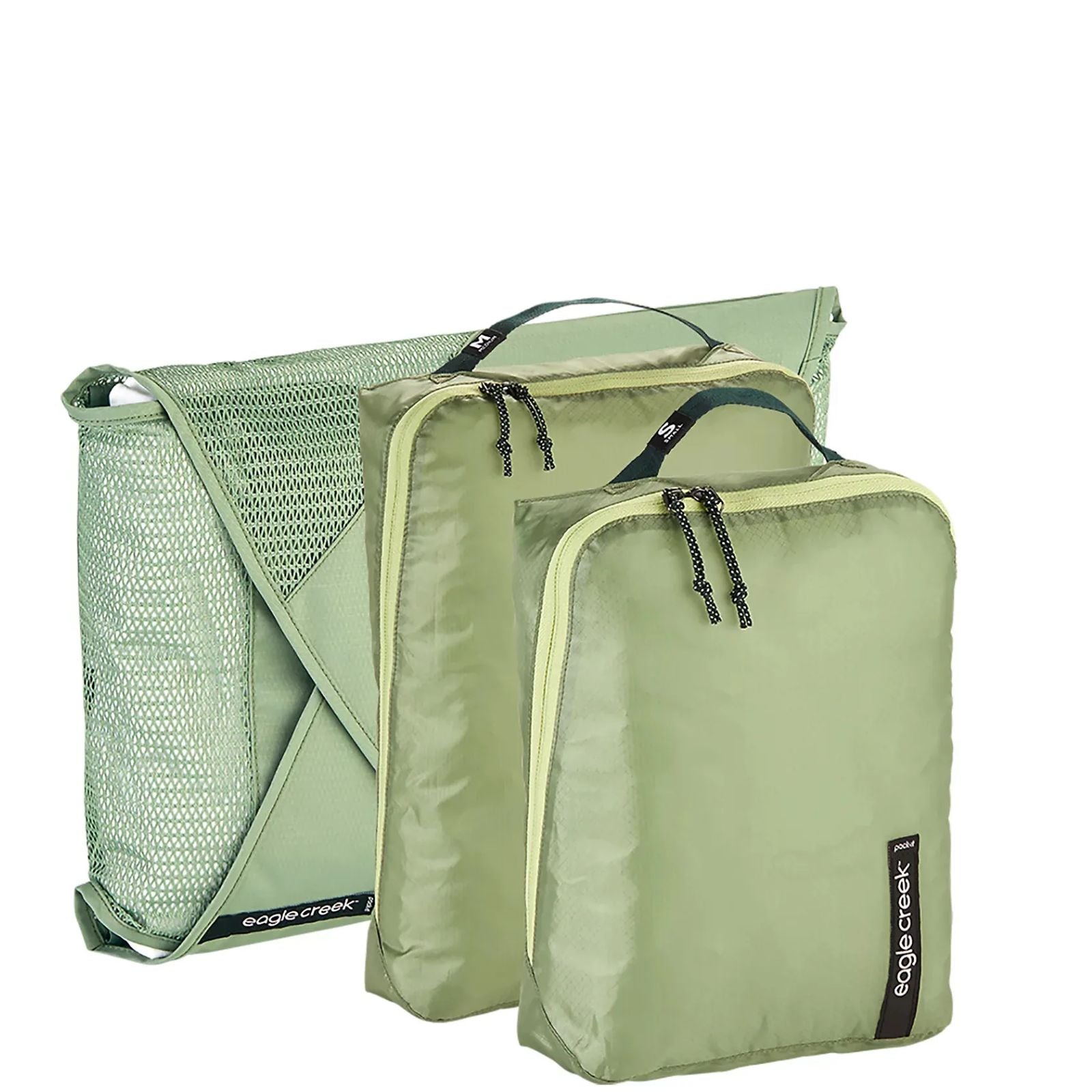 Eagle Creek Pack-It Packing Cube Starter Set - Mossy Green Front Image 1