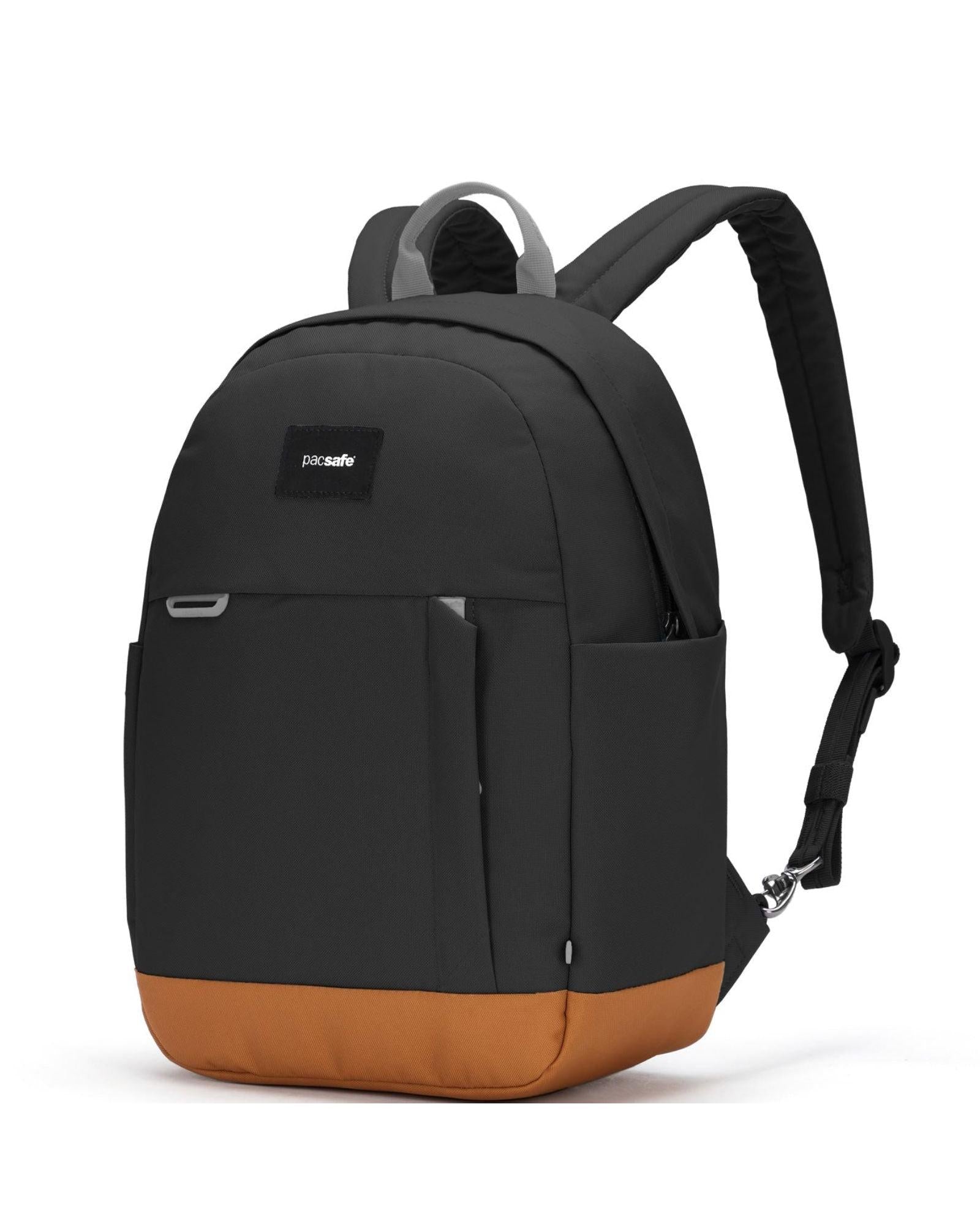 Pacsafe GO Anti-Theft Backpack - 15L - Jet Black Front Left Image 1