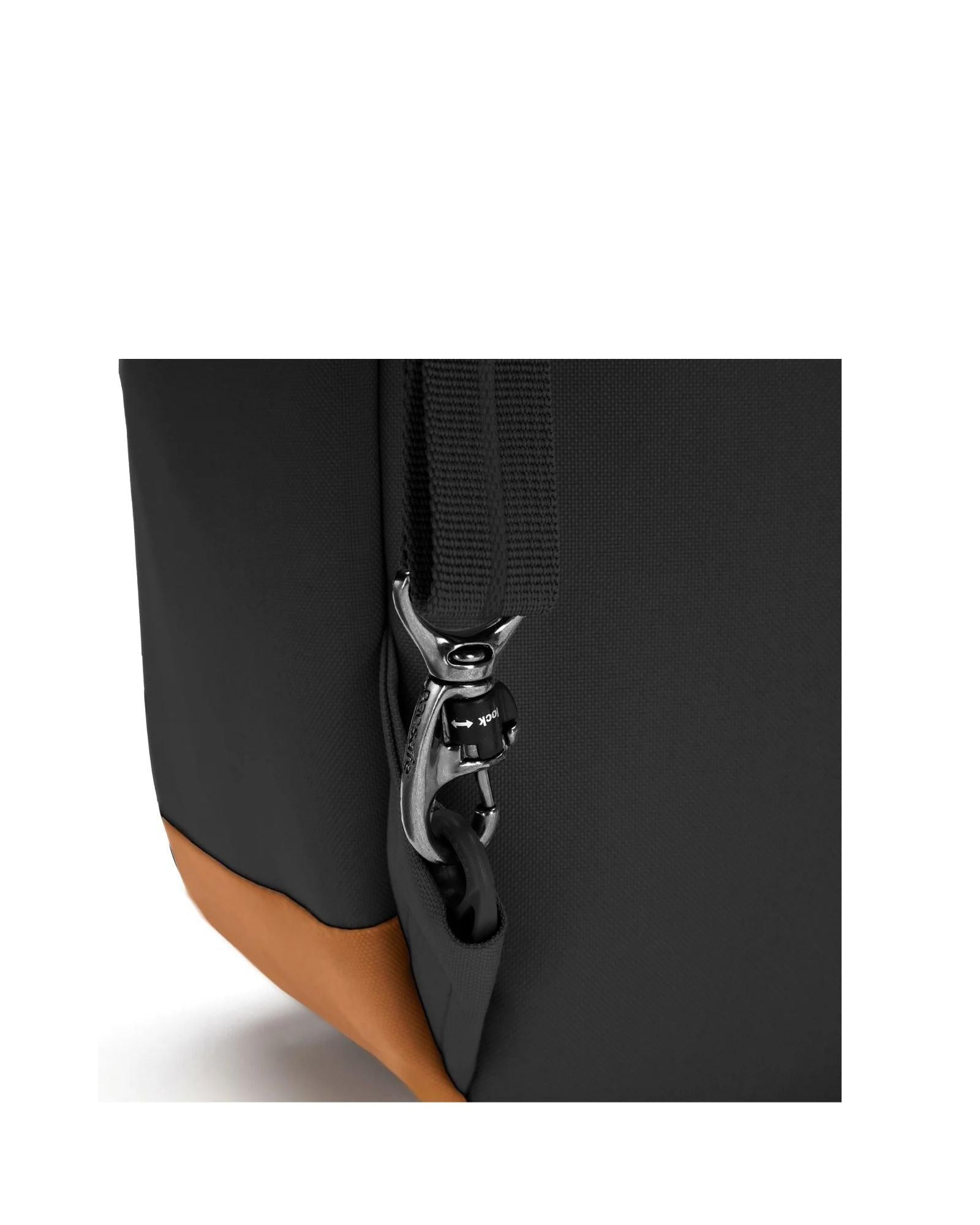 Pacsafe GO Anti-Theft Backpack - 15L - Jet Black Back Image 8