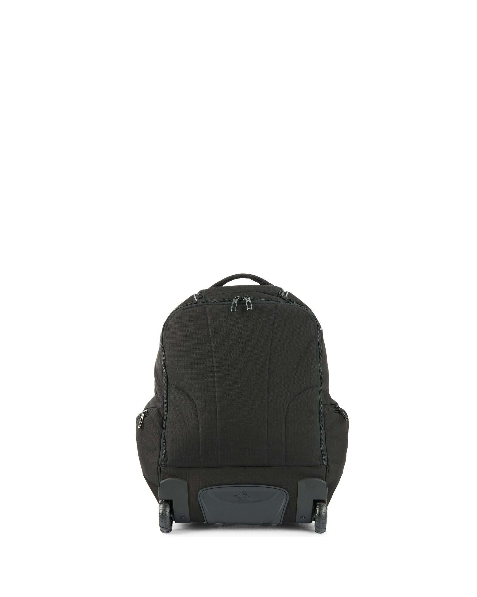 High Sierra Access 3.0 E Pro Wheeled Laptop Backpack - 16-Inch - Black Back Image 4