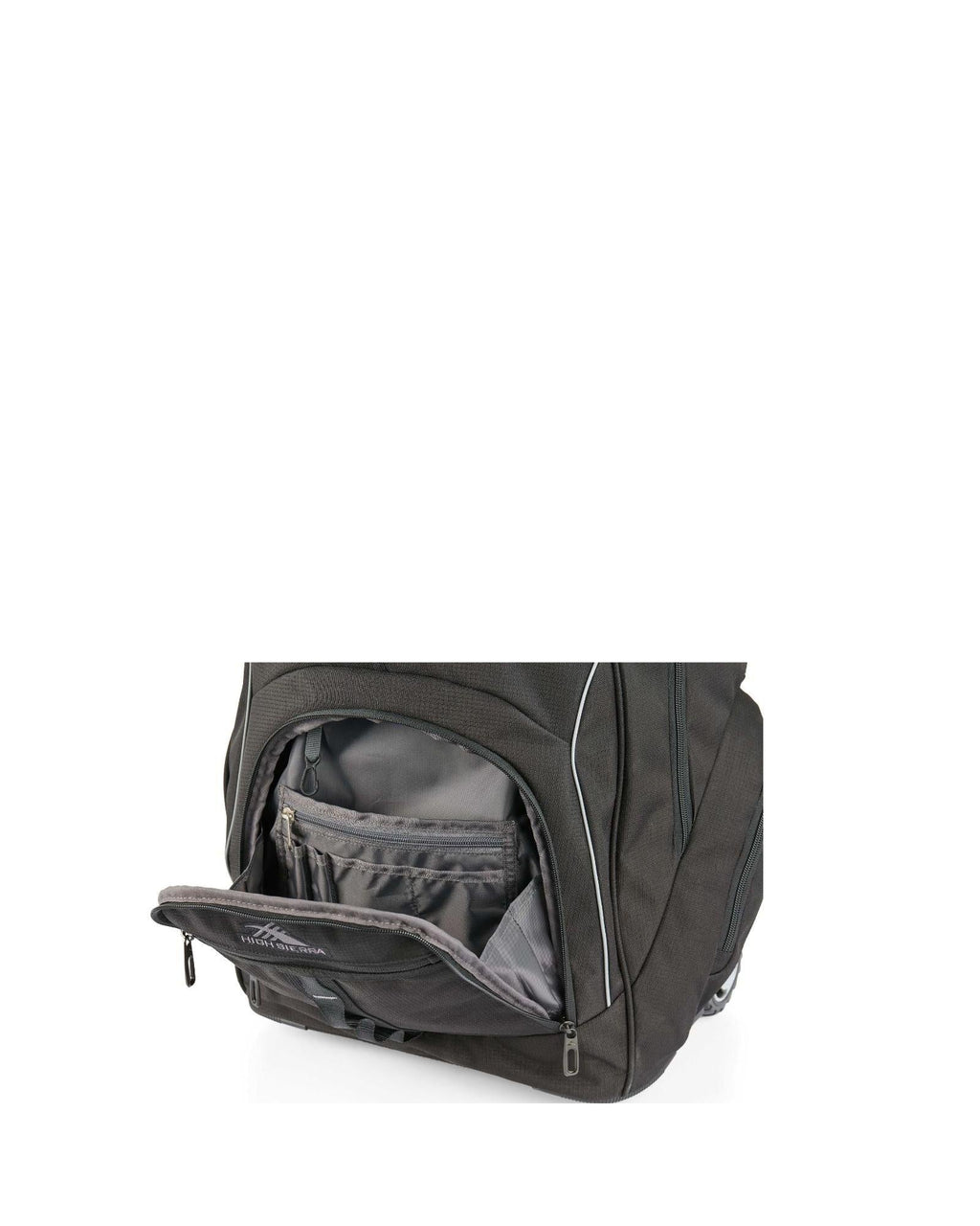 High Sierra Access 3.0 E Pro Wheeled Laptop Backpack - 16-Inch - Black Front Image 9