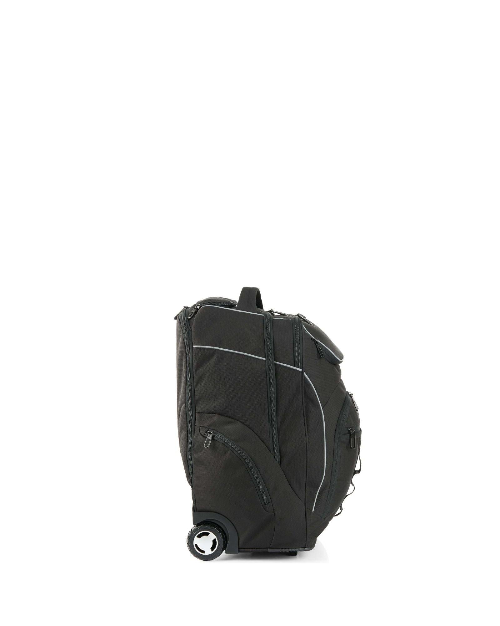 High Sierra Access 3.0 E Pro Wheeled Laptop Backpack - 16-Inch - Black Back Right Image 5