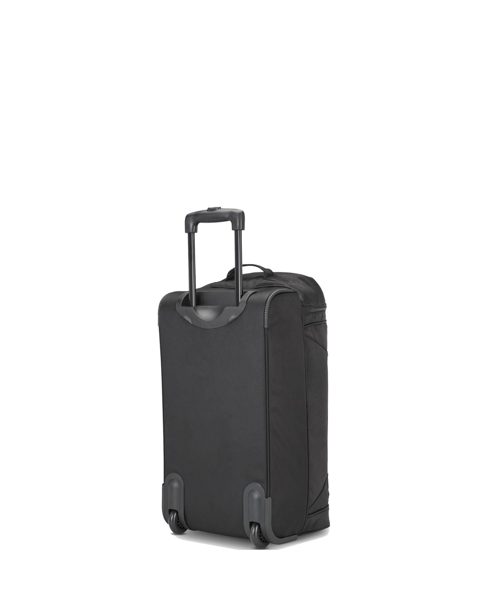 High Sierra Boxed Wheeled Duffle Bag - 55cm - Black Back Right Image 3