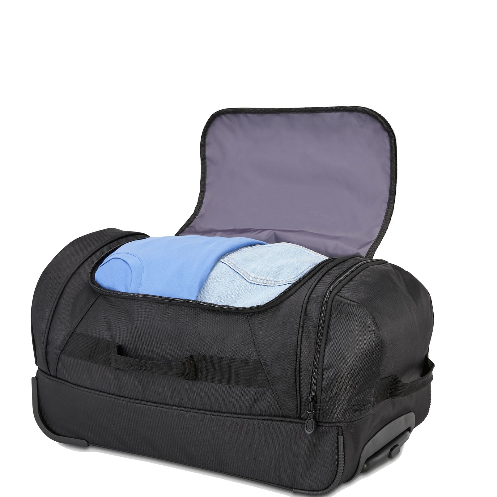 High Sierra Boxed Wheeled Duffle Bag - 55cm - Black