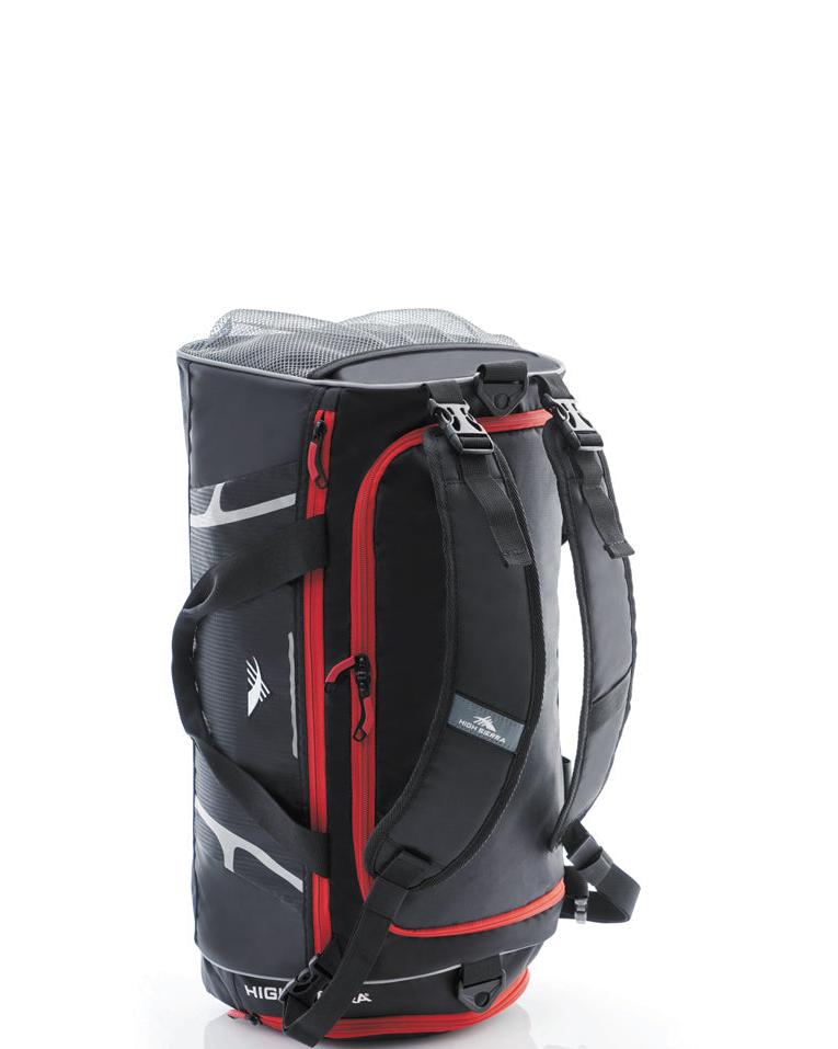High Sierra Composite 2-in-1 Duffle Bag - 52cm - Black Back Image 2