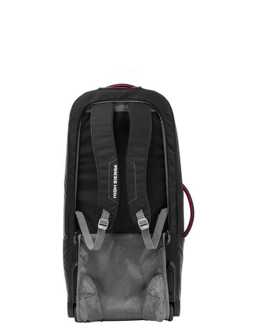 High Sierra Composite V4 Wheeled Duffle Bag - 56cm - Black Back Image 7