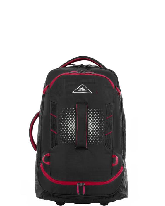 High Sierra Composite V4 Wheeled Duffle Bag - 56cm - Black Front Image 3