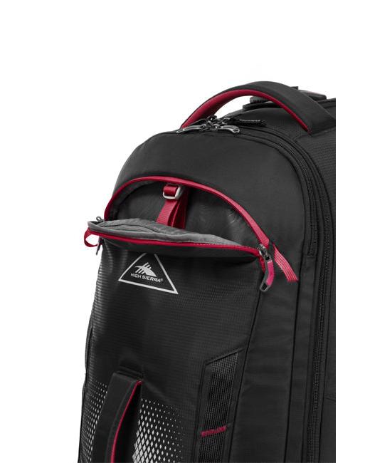 High Sierra Composite V4 Wheeled Duffle Bag - 56cm - Black Front Image 8