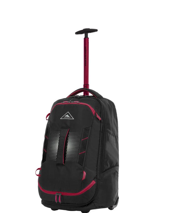 High Sierra Composite V4 Wheeled Duffle Bag - 56cm - Black Front Right Image 1