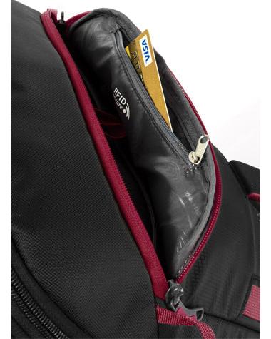 High Sierra Composite V4 Wheeled Duffle Bag - 56cm - Black Back Image 9