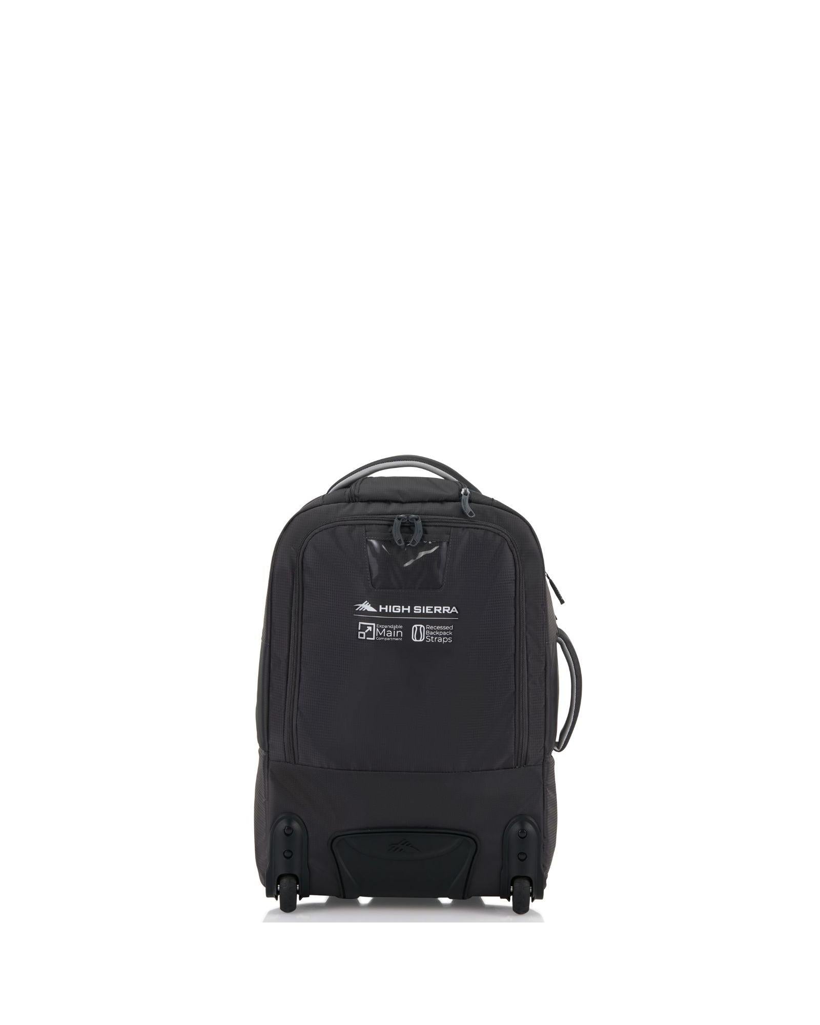 High Sierra Composite V4 Wheeled Duffle Bag - 56cm - Silver Back Image 5