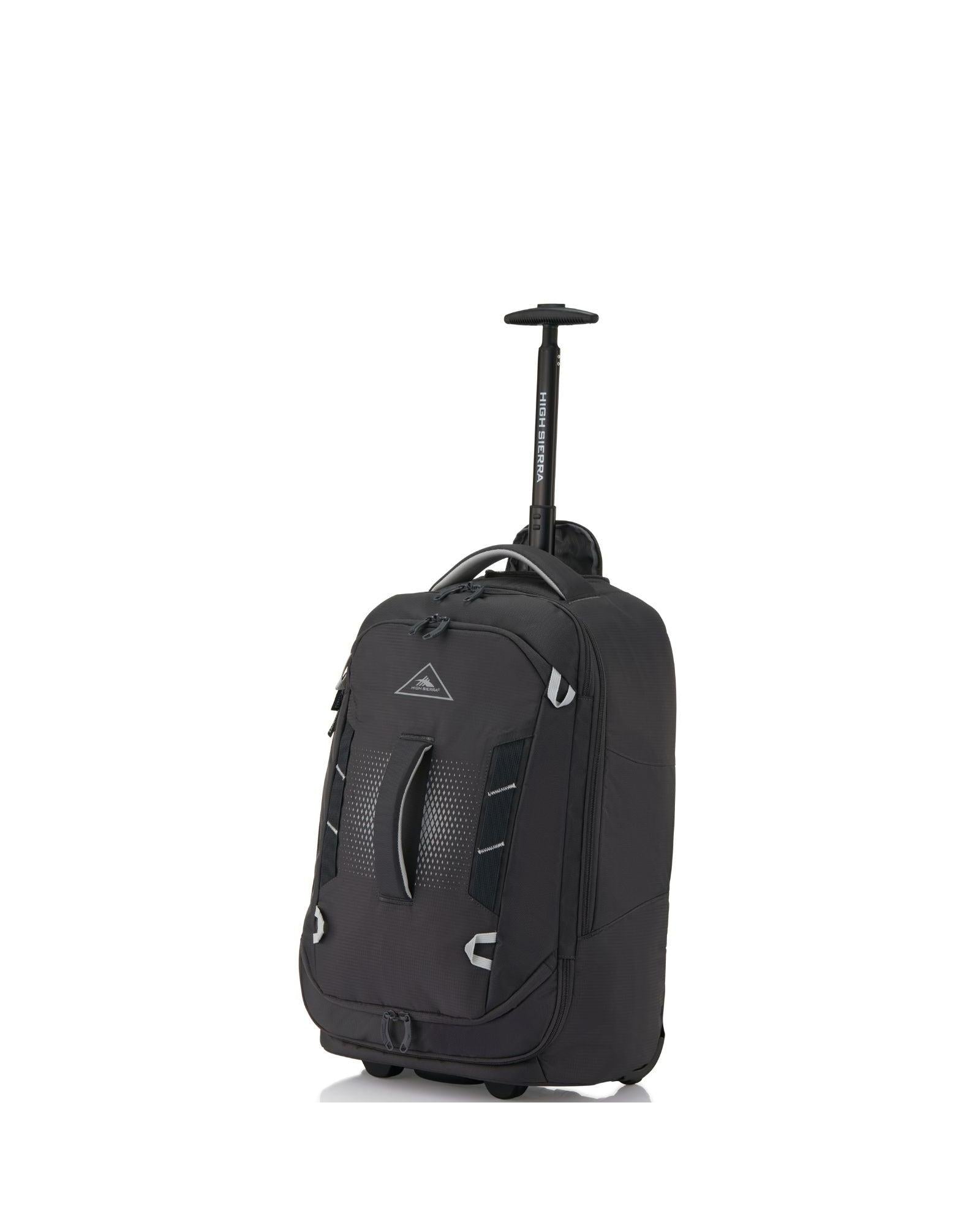 High Sierra Composite V4 Wheeled Duffle Bag - 56cm - Silver Front Left Image 2