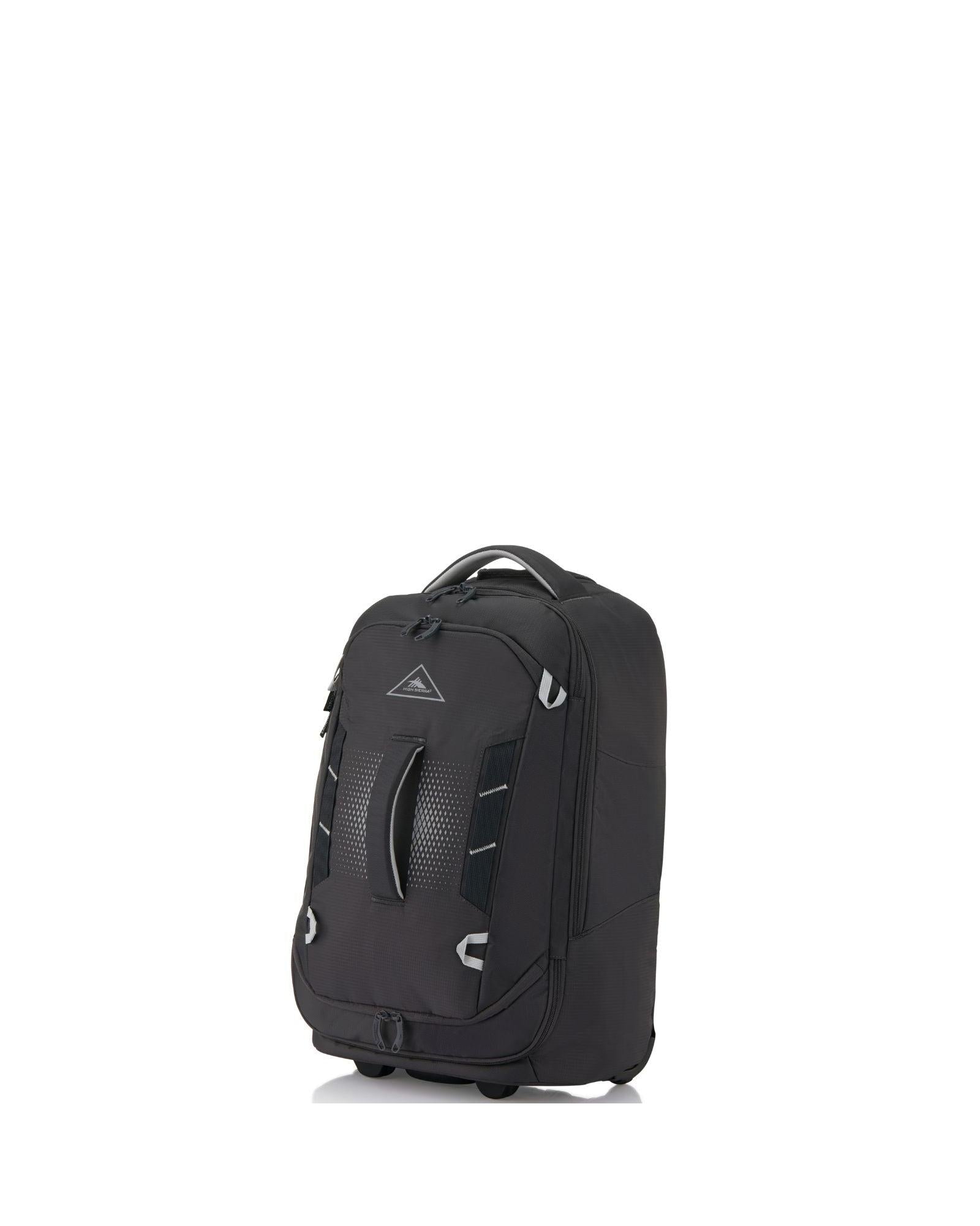 High Sierra Composite V4 Wheeled Duffle Bag - 56cm - Silver Front Left Image 4