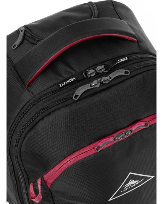 High Sierra Composite V4 3-Piece Wheeled Duffle Bag Set - Black Back Image 2