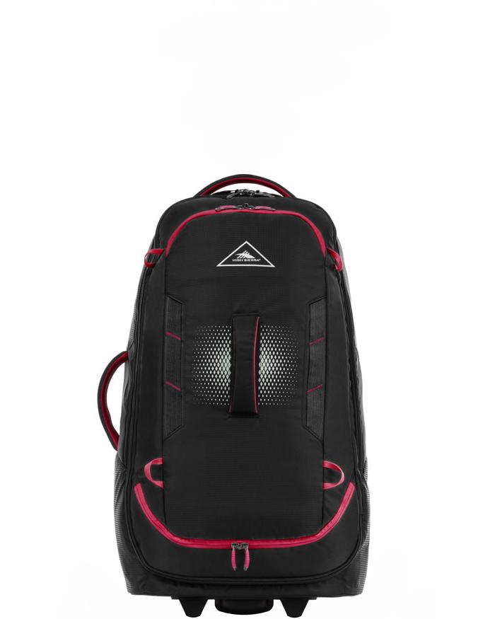 High Sierra Composite V4 Wheeled Duffle Bag - 76cm - Black Front Image 4
