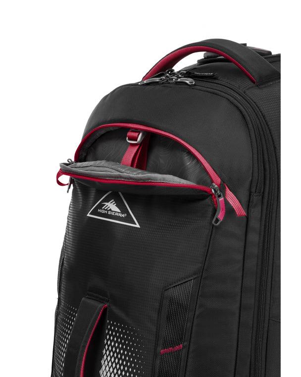 High Sierra Composite V4 Wheeled Duffle Bag - 76cm - Black Front Image 9