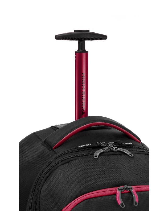 High Sierra Composite V4 Wheeled Duffle Bag - 76cm - Black Back Image 10