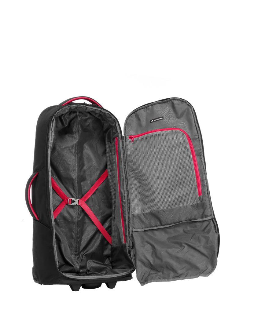 High Sierra Composite V4 Wheeled Duffle Bag - 76cm - Black Interior Back Image 7