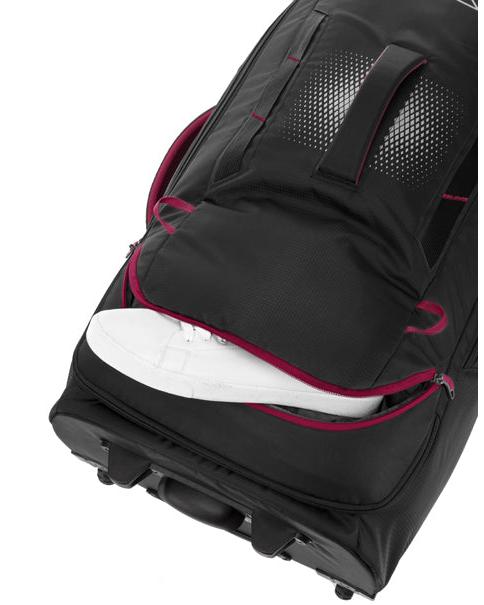 High Sierra Composite V4 Wheeled Duffle Bag - 76cm - Black Back Image 12