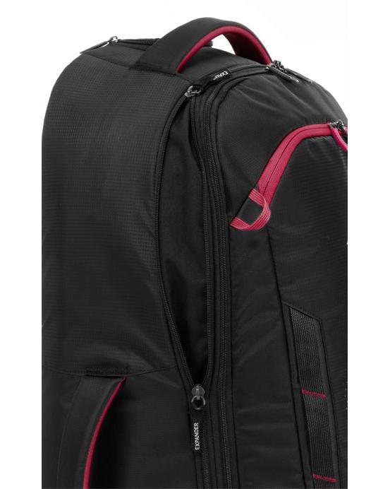 High Sierra Composite V4 3-Piece Wheeled Duffle Bag Set - Black Back Image 3