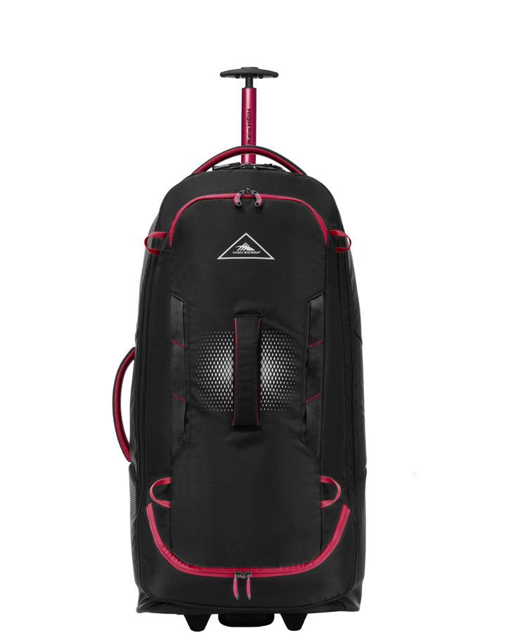 High Sierra Composite V4 Wheeled Duffle Bag - 84cm - Black Front Image 6