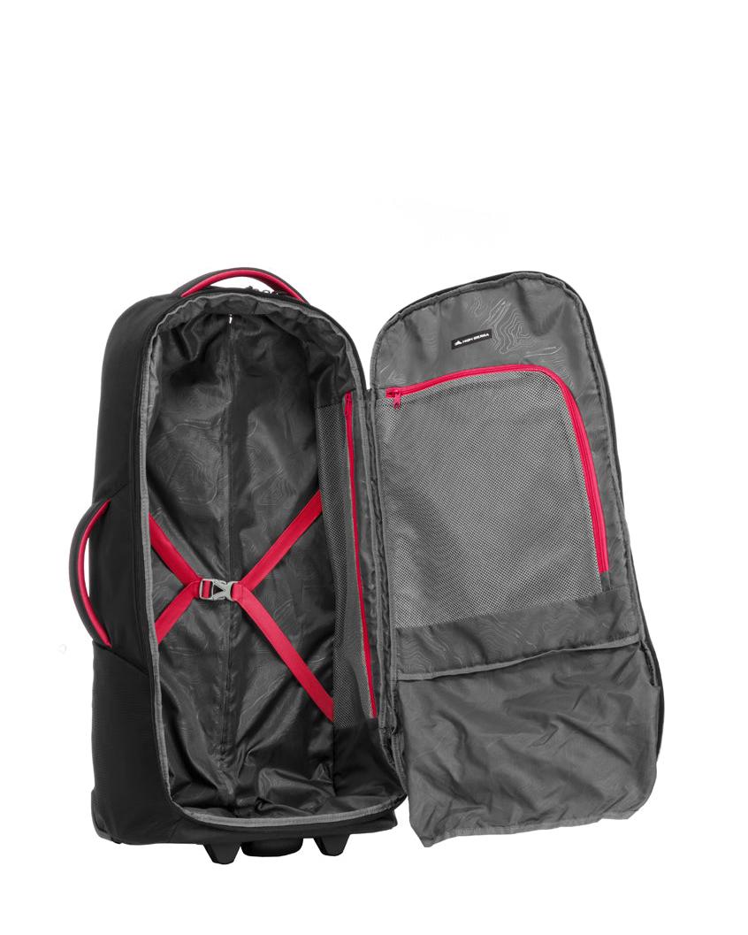 High Sierra Composite V4 Wheeled Duffle Bag - 84cm - Black Interior Back Image 7