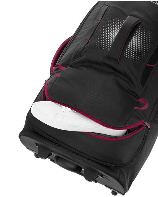 High Sierra Composite V4 Wheeled Duffle Bag - 84cm - Black Back Image 12