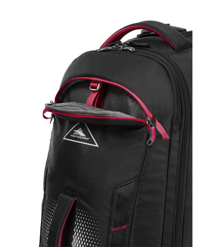 High Sierra Composite V4 Wheeled Duffle Bag - 84cm - Black Back Image 13