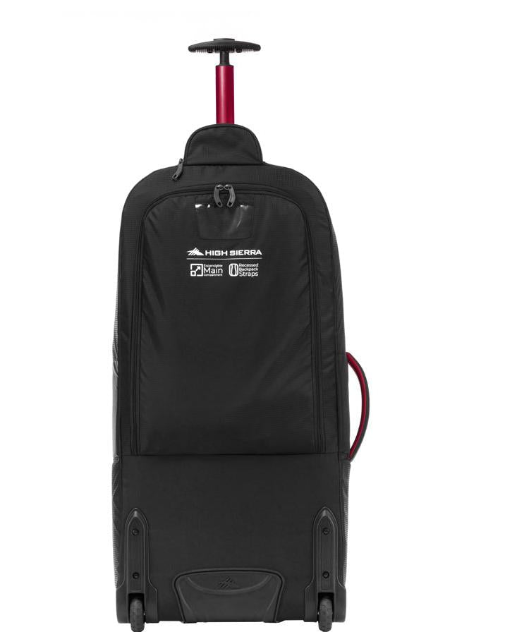 High Sierra Composite V4 Wheeled Duffle Bag - 84cm - Black Back Image 10