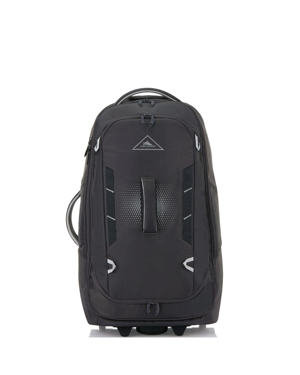 High Sierra Composite V4 3-Piece Wheeled Duffle Bag Set - Silver Front Image 3