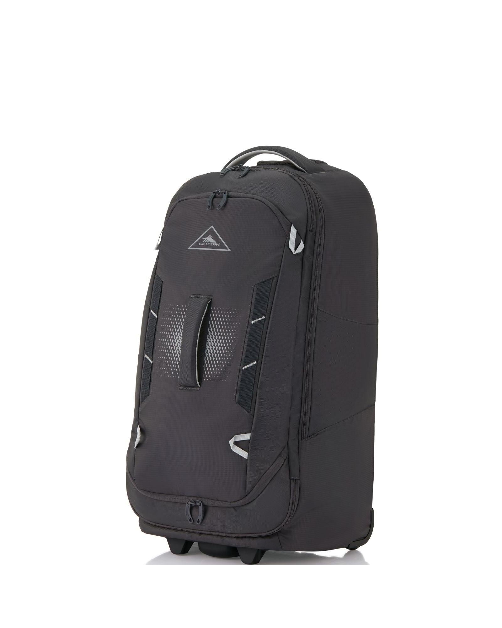 High Sierra Composite V4 3-Piece Wheeled Duffle Bag Set - Silver Front Left Image 2