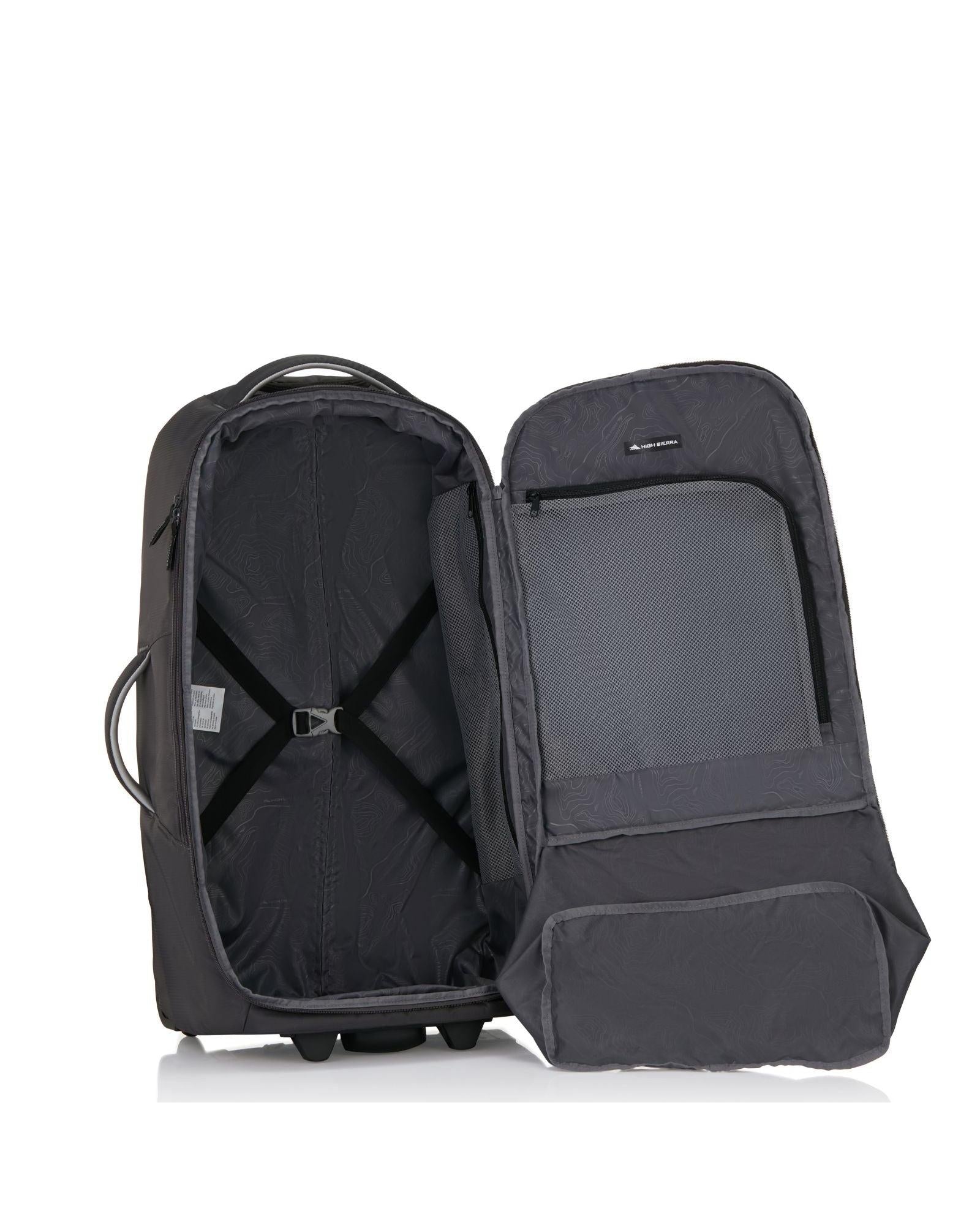 High Sierra Composite V4 3-Piece Wheeled Duffle Bag Set - Silver Interior Image 7