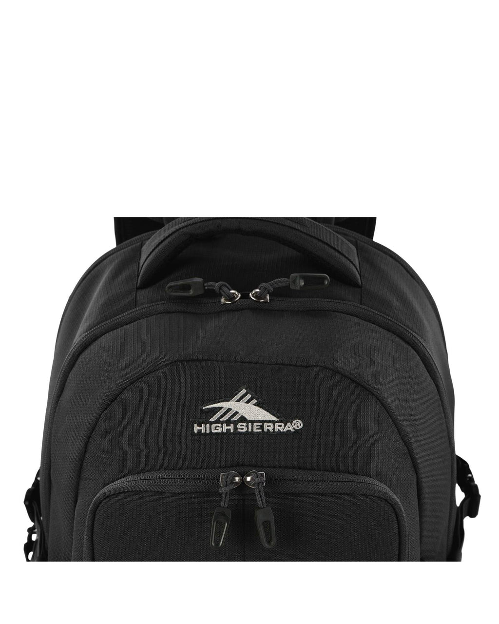 High Sierra Trooper Laptop Backpack - 17-Inch - Black Front Image 8