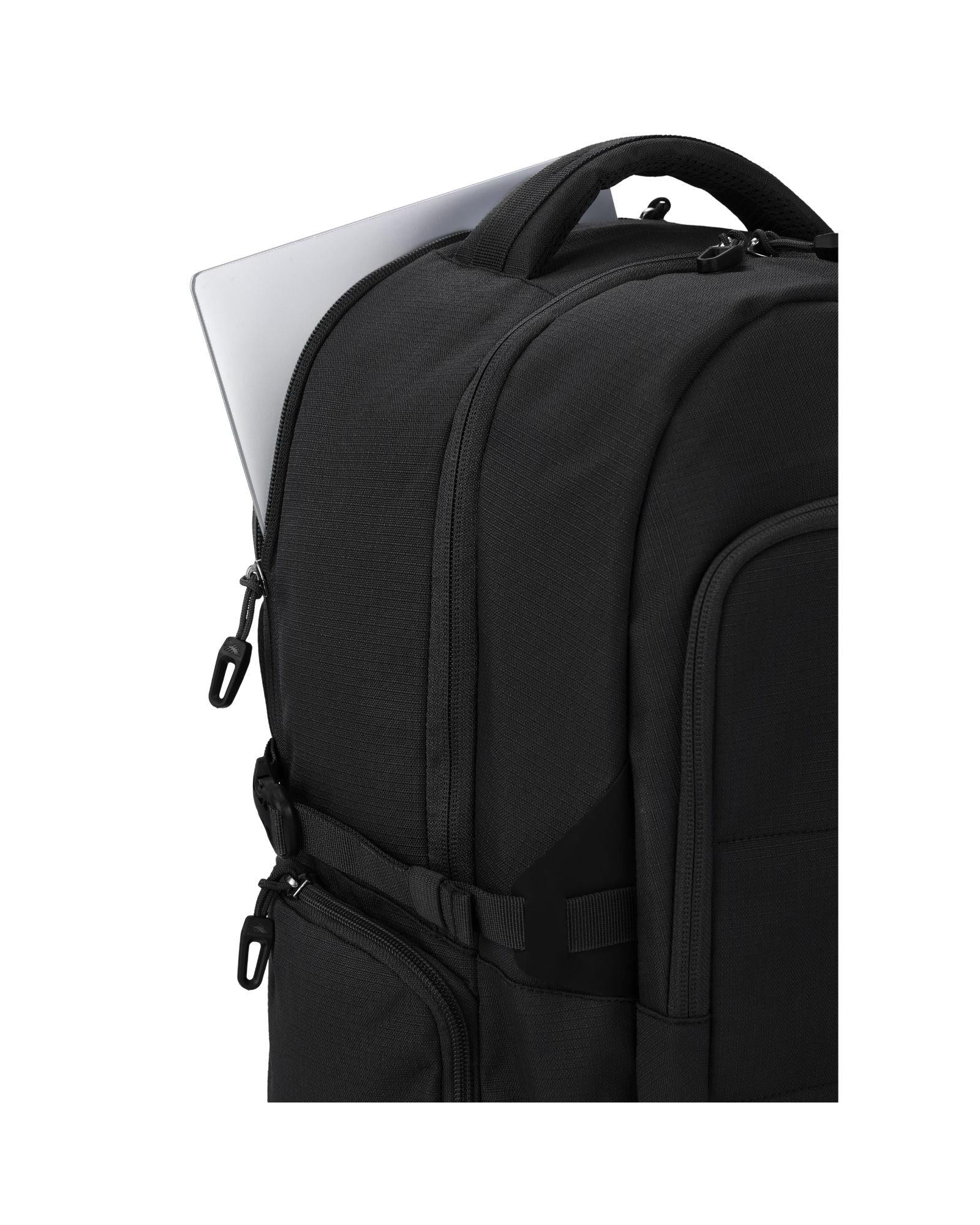 High Sierra Trooper Laptop Backpack - 17-Inch - Black Back Image 10