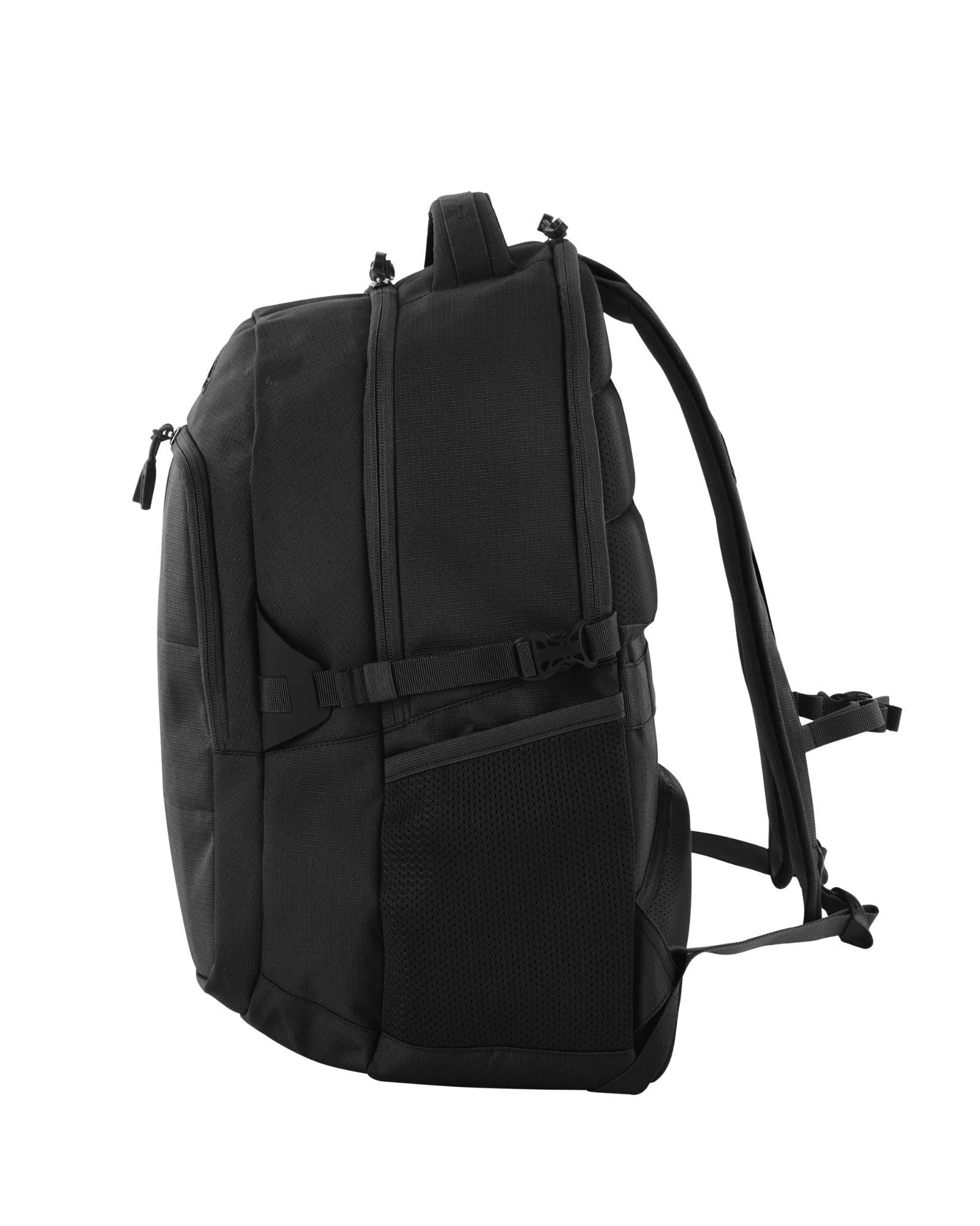High Sierra Trooper Laptop Backpack - 17-Inch - Black Back Left Image 4