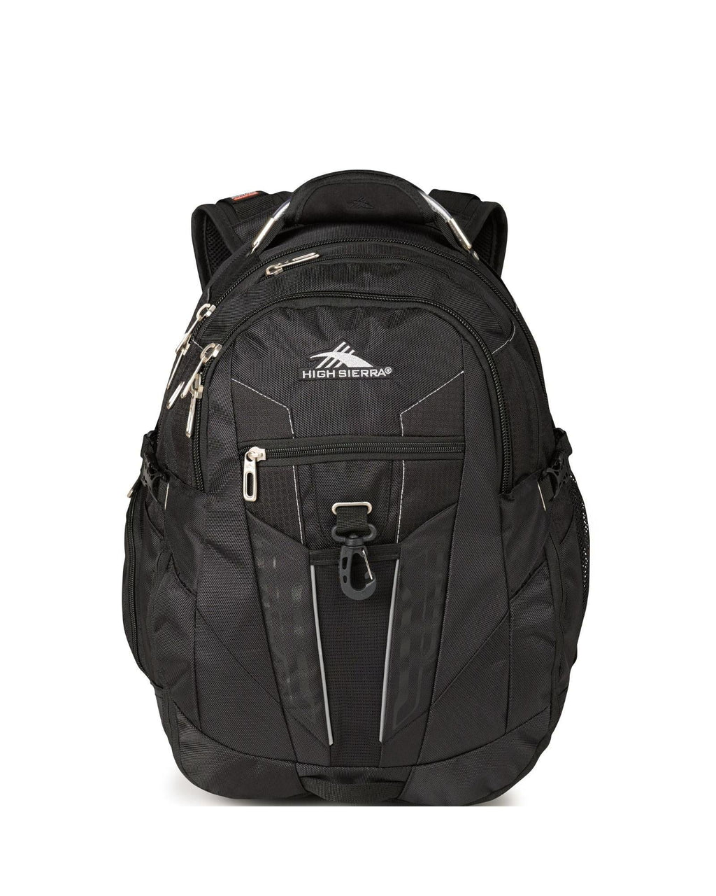High Sierra XBT Laptop Backpack - 17-Inch - Black Front Image 2