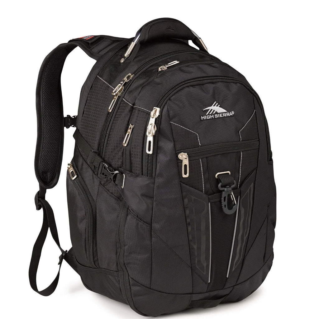 High Sierra XBT Laptop Backpack - 17-Inch - Black